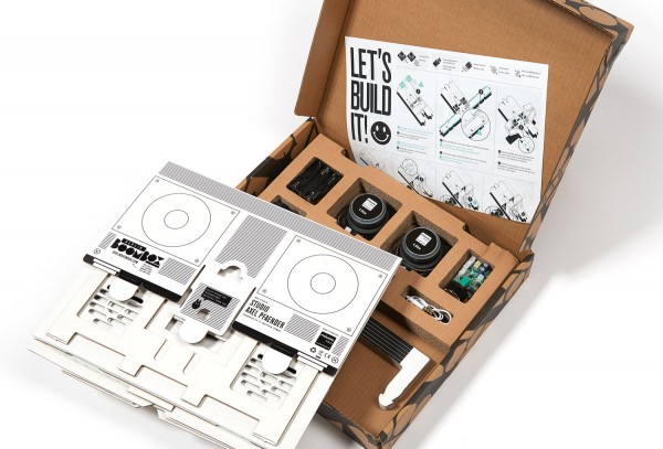 The Berlin Boombox comes as a flat packed DIY Kit